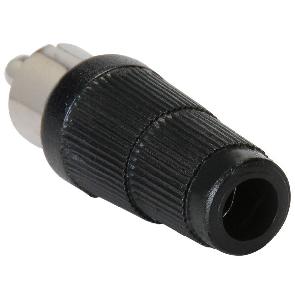 Main product image for RCA Plug Black Plastic 090-250
